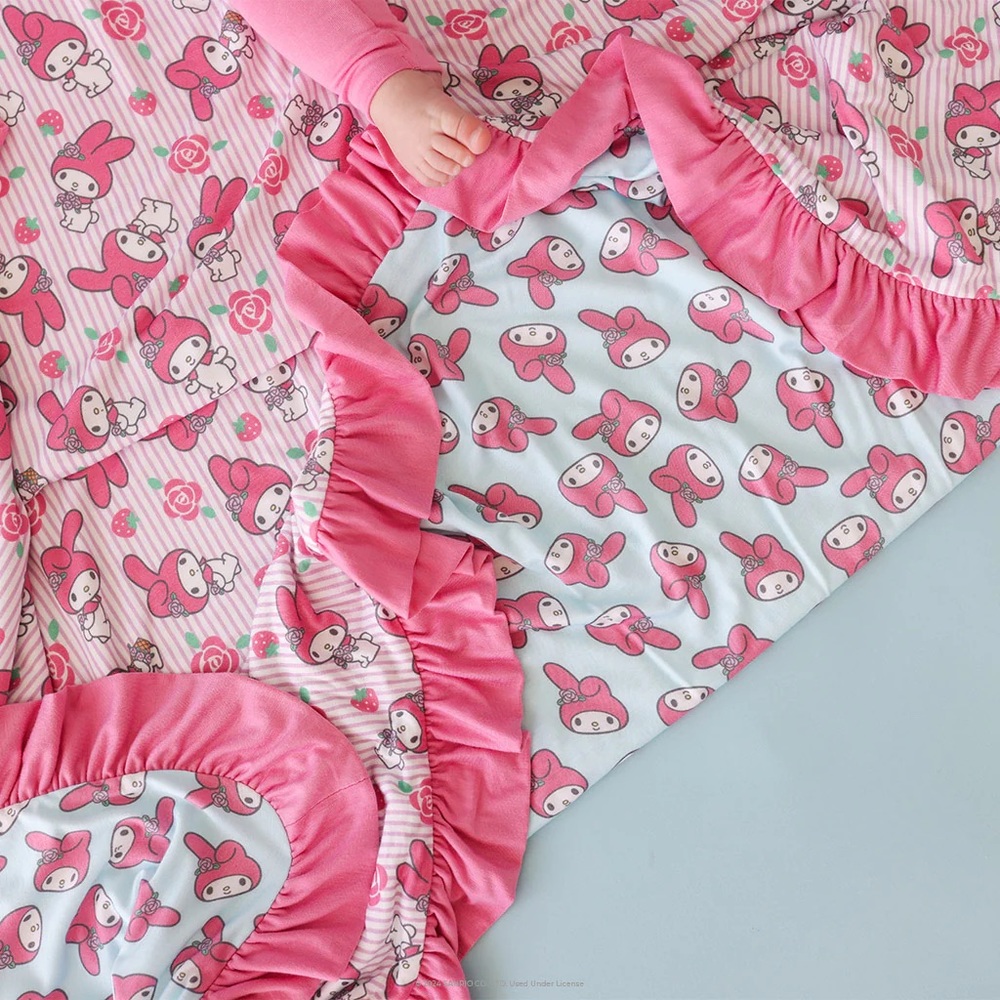 Posh Peanut Ruffled Luxe Patoo in My Melody Springtime